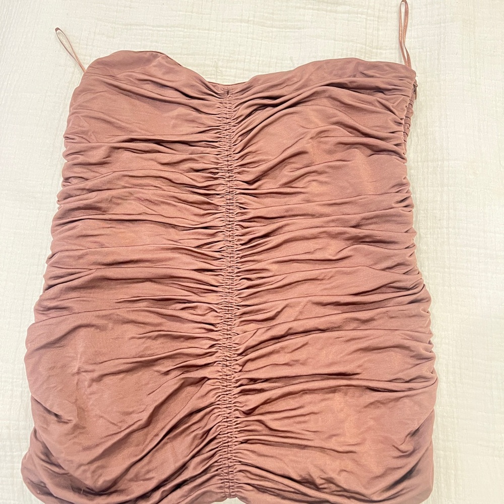 Ruched Mauve Women's Top